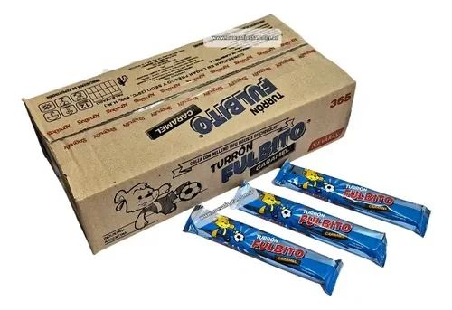 Turron Fulbito Caramel Caja x50 Un