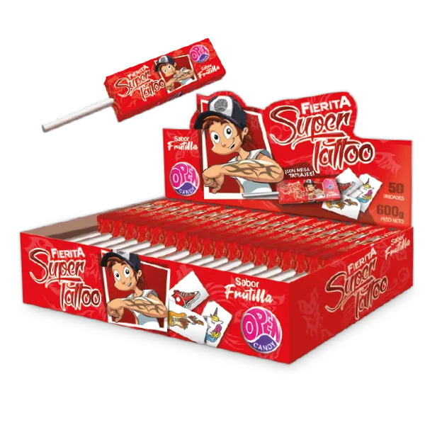 Chupetin Fierita Tattoo 50Un