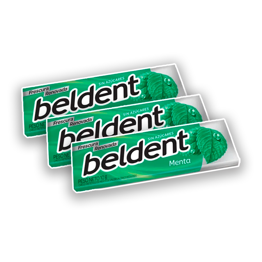 Chicle Beldent Menta