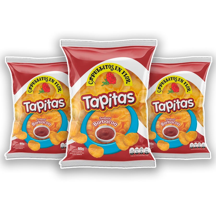 Capullito Tapitas Barbacoa 80g