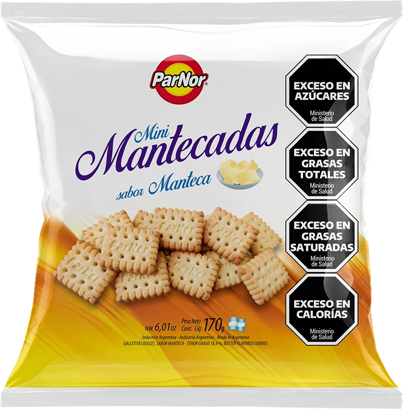 Galletitas Parnor Mini Mantecadas 170g