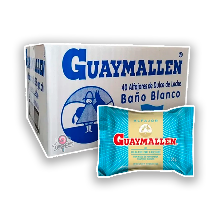 Alfajor Guaymallen Simple Blanco