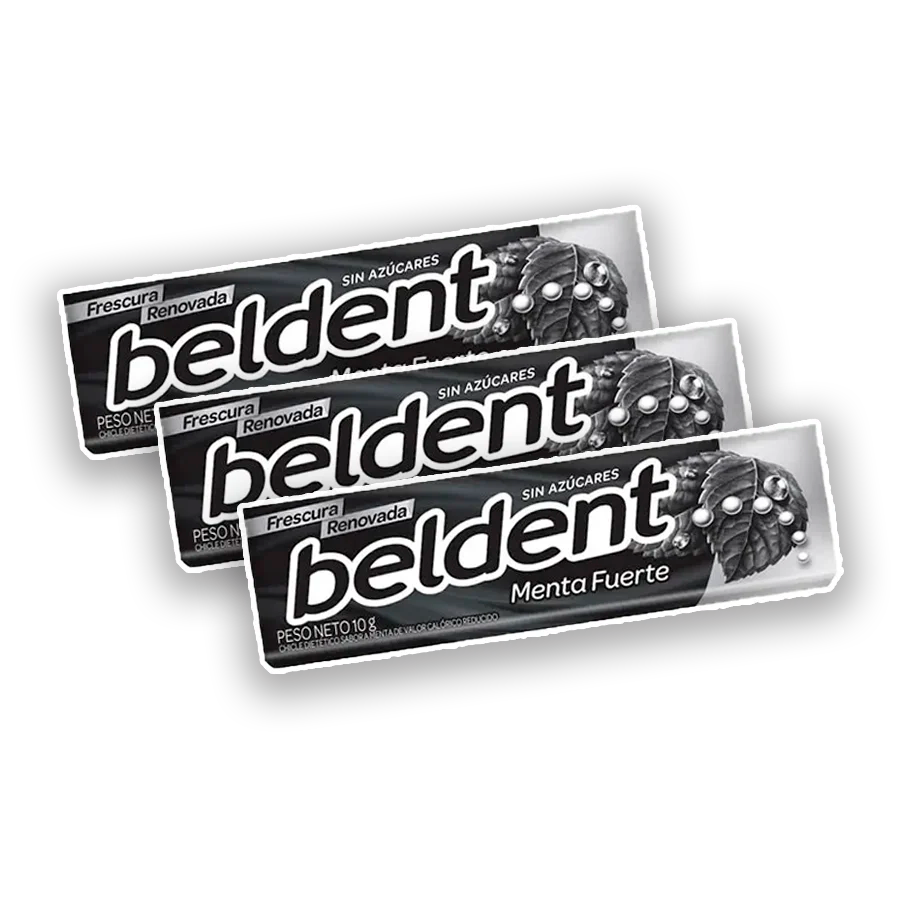 Chicle Beldent Strong