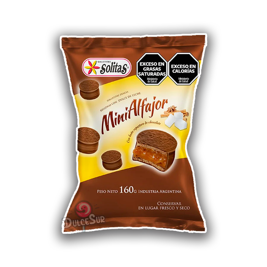 Galletitas Mini Alfajor Solitas 160g